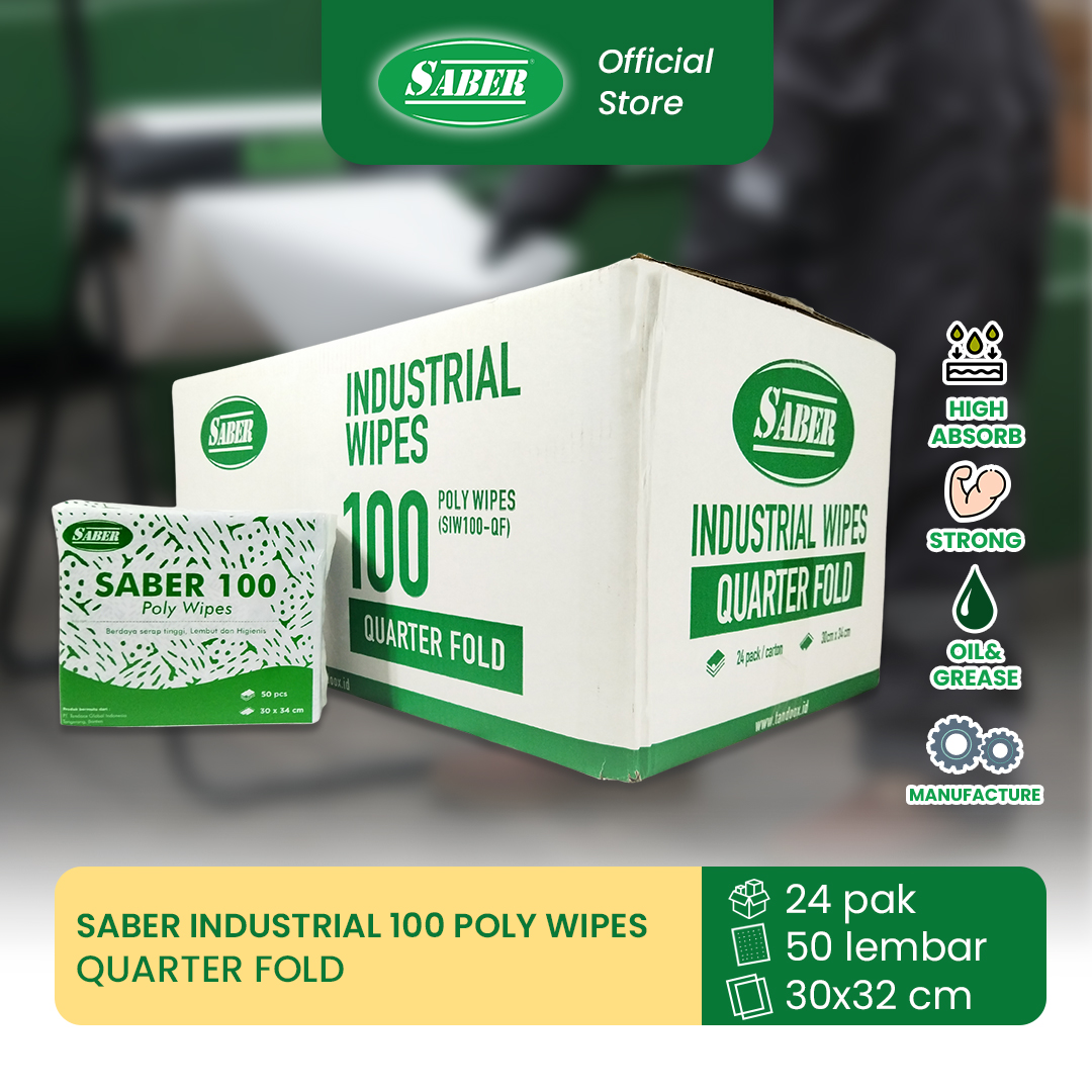 SABER® 100 - Poly Wipes