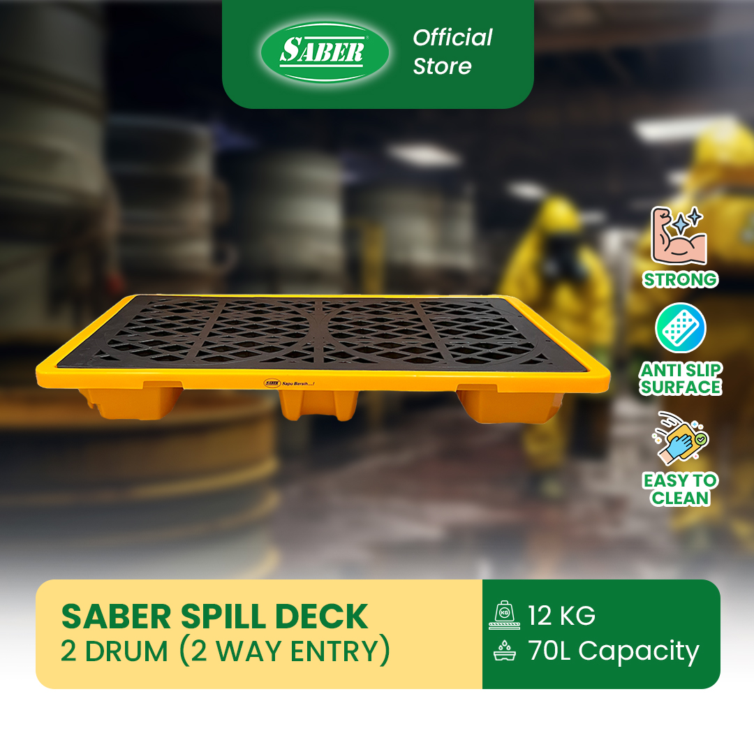 SABER® Spill Deck 2 Drum 2 Way Entry