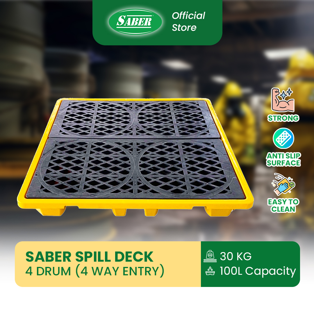 SABER® Spill Deck 4 Drum 4 Way Entry