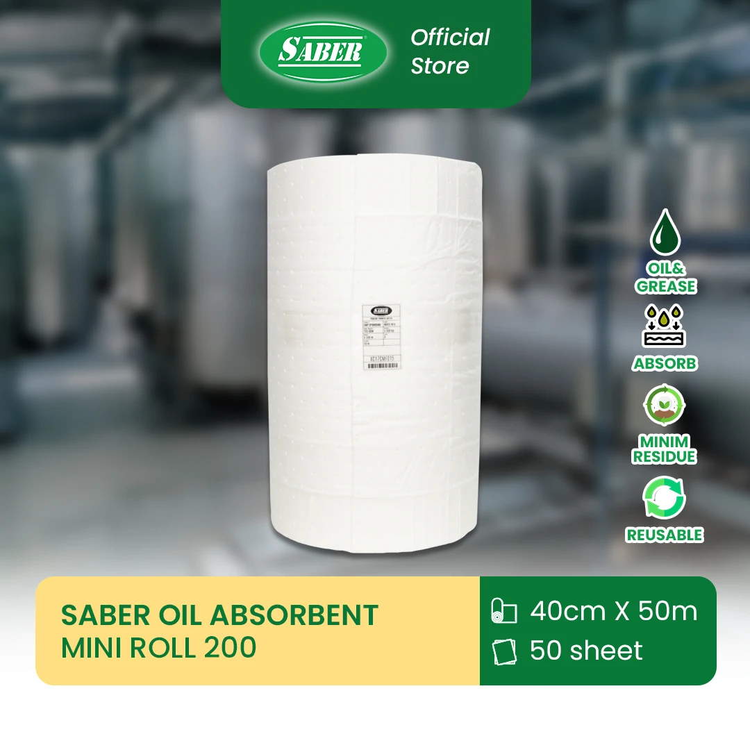 SABER® Oil Absorbent Mini Roll
