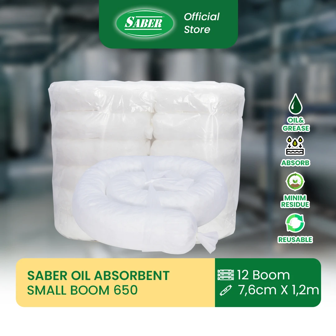 SABER® Oil Absorbent Small Boom 650