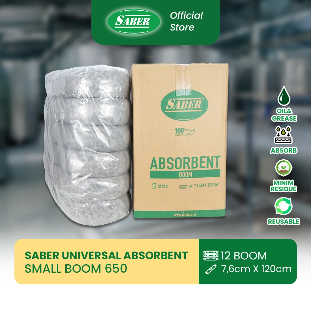 SABER® Universal Absorbent Small Boom 650
