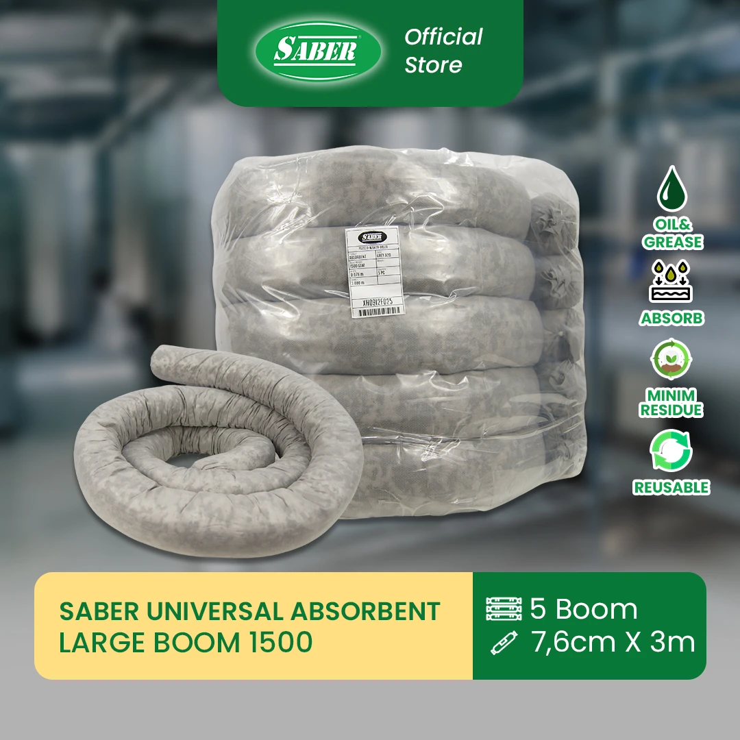 SABER® Universal Absorbent Small Boom 1500