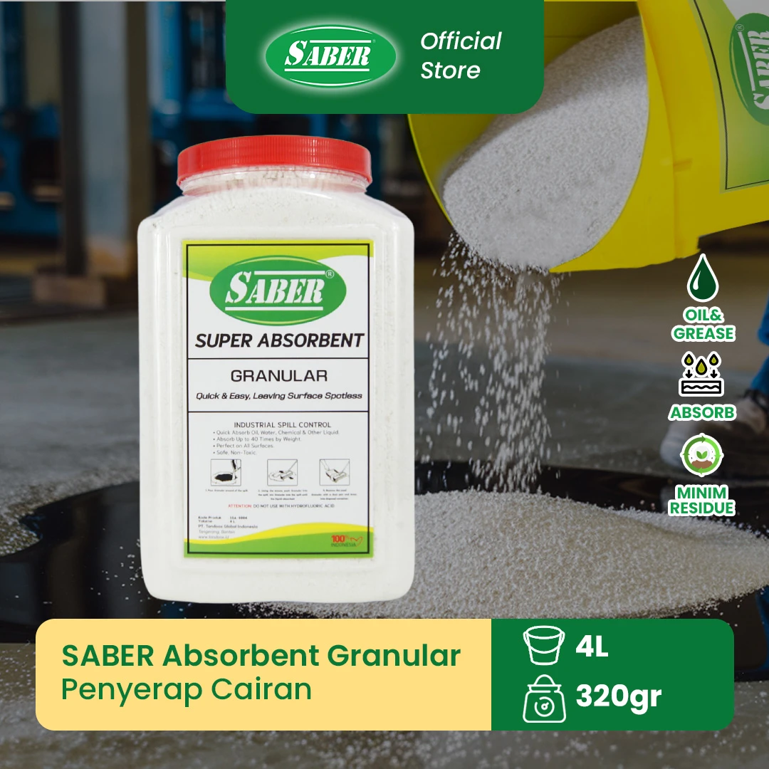 SABER ABSORBENT GRANULAR 4L