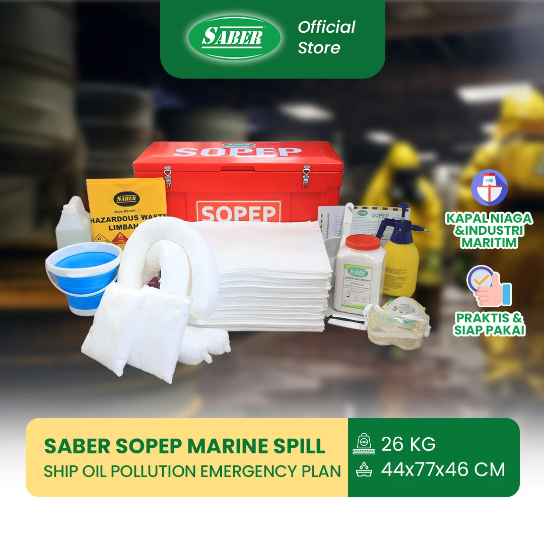 SOPEP Spill Kit SABER® Marine Oil Spill Kit